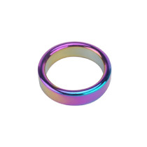 Ple'sur SS Rainbow Cock Ring 2in x .560 x .25in