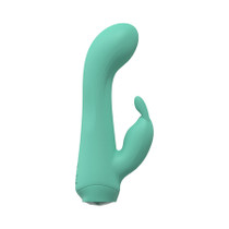 LoveLine Enchanted Dual Motor 10 Speed Rabbit Silicone Rechargeable Waterproof Green