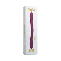 Tryst Duet Double Ended Vibrator with Wireless Remote Berry