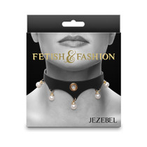 Fetish & Fashion Jezebel Collar Black