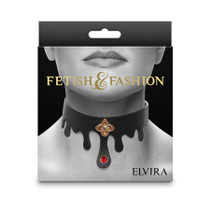 Fetish & Fashion Elvira Collar Black