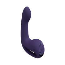 VIVE Riko Rechargeable Triple Motor Thumper with Advanced Finger Motion and Pulse Wave Stimulator Purple