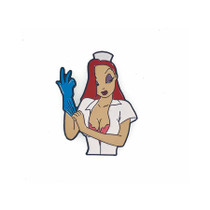 Geeky & Kinky Nurse Jess Enamel Pin