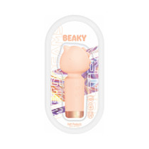 Wet Dreams Beaky Horned Mini Vibe Multi-Speed Silicone Peach