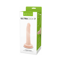 Me You Us Ultra Cock 7 in. Realistic Dildo Vanilla