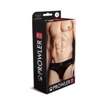 Prowler RED Fishnet Ass-less Brief Black S