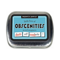 Magnetic Poetry Little Box of Obscenities Word Magnets