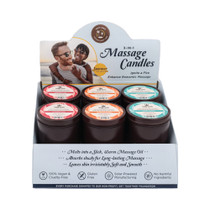 Earthly Body Hemp Seed Summer 2025 3-in-1 Massage Candle 12-Piece Display