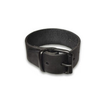 Prowler RED Leather Buckle Bicep Band Xlarge