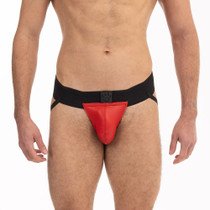Prowler RED Pouch Jock Black/Red Small