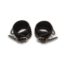 Prowler RED Leather Lockable Ankle Restraints SM