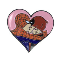 Geeky & Kinky Webhead Hearts Merc Enamel Pin