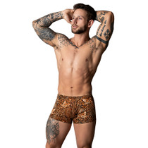 Male Power The Ultimate Duo CRB Pouch Short & Black Cock Ring Animal L