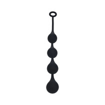 LEVELZ Waterdrop Silicone Anal Balls XLarge 50mm Black