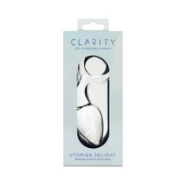 Clarity Utopian Delight Glass Plug