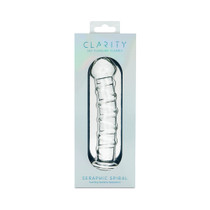 Clarity Seraphic Spiral Glass Dildo