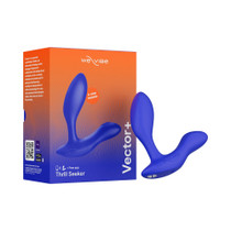 We-Vibe Vector+ Dual Stimulation Prostate Massager Royal Blue - 96178