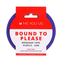 Me You Us Bound To Please Bondage Tape Restraints Purple 20m