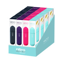 VeDO Nitro Rechargeable Bullet Vibe Assort 12 Pc Display