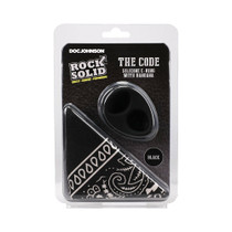 Rock Solid The Code Silicone C-Ring with Bandana Black