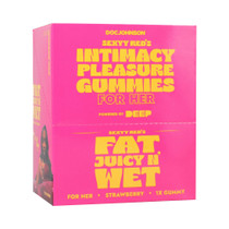 Sexyy Red Hers Sexual Stimulation Gummies 12-Pack Display Strawberry
