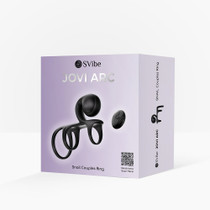 SVibe Snail JOVI Arc Couples Ring Noir Haze