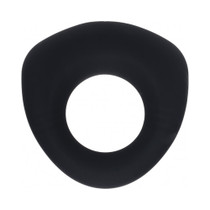 LEVELZ Sealed Liquid Silicone Vibrating Cock Ring Black