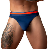 Male Power Soo Comfy Thong Navy L/XL