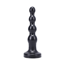Tantus Ripple Large Dildo Onyx (Bag)