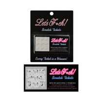 Let's F*ck Scratch Tickets 8/Pk