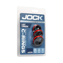JOCK Enhancers Set of 3 - 2-in-1 Silicone C-Rings