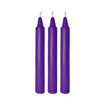 Me You Us Drip Candles 3 Pack Purple
