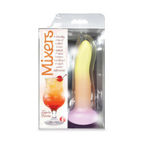 Mixers 8 in. Silicone Dildo Tequila Sunrise