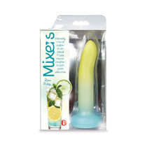 Mixers 8 in. Silicone Dildo Lime Rickey
