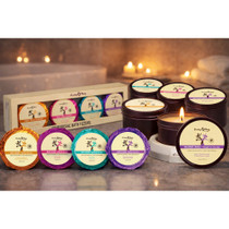 Earthly Body at Night Aphrodisiac Collection Candle and Bath Fizzer Pre-Pack