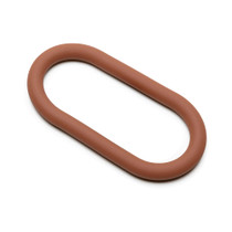 Perfect Fit Hefty Wrap Ring 9 in. (229mm) Silicone Skintone 2