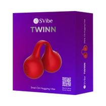 SVibe Snail Twinn Finger Vibrator Cherry (No App)