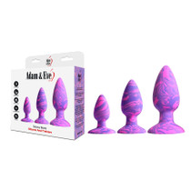 A&E Groovy Booty Anal Plug Set
