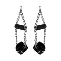 Strict Leather Fur Lined Nubuck Suspension Cuffs with Grip