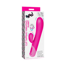 BANG! Clit Tapping Vibrating Rabbit Pink