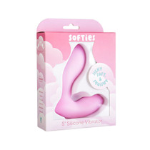 Softies Silicone Vibrator 5in Pink