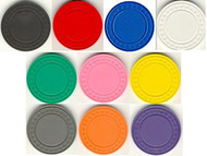 CLASSIC DIAMOND POKER CHIP Sample Set - 10 Different Chips!
