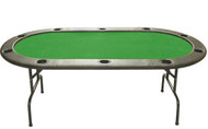 84 x 42 Texas Holdem Padded Folding Poker Table