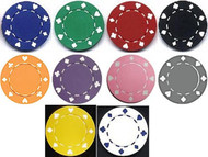 SUITED 11.5GM 1000 BULK POKER CHIPS - CHOOSE CHIPS!