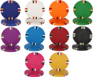 Claysmith Blank 14gm Clay Poker Chip Sample Set - 10 New Chips!