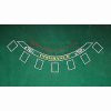BLACKJACK FELT LAYOUT 36 X 72 INCH