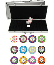 THE MINT Claysmith 14gm 500 Chip Clay Poker Set with Aluminum Case - Choose Chips!