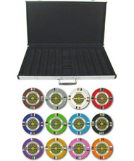 Gold Rush Claysmith 14gm 1000 Chip Clay Poker Set with Aluminum Case - Choose Chips!