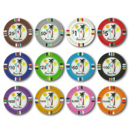 500 Desert Heat Claysmith 14gm Bulk Clay Poker Chips - Choose Chips! - Choose Chips