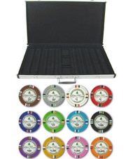 Bluff Canyon Claysmith 14gm 1000 Chip Clay Poker Set W/aluminum Case - Choose Chips!